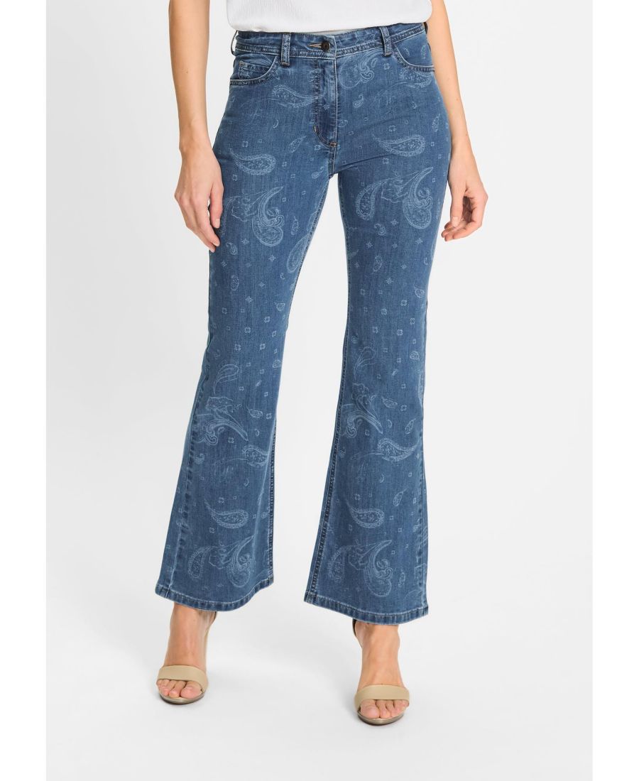 Женские джинсы Mona Fit с узором пейсли Olsen, Lt denim
Женские джинсы Mona Fit с узором пейсли Olsen, Lt denim