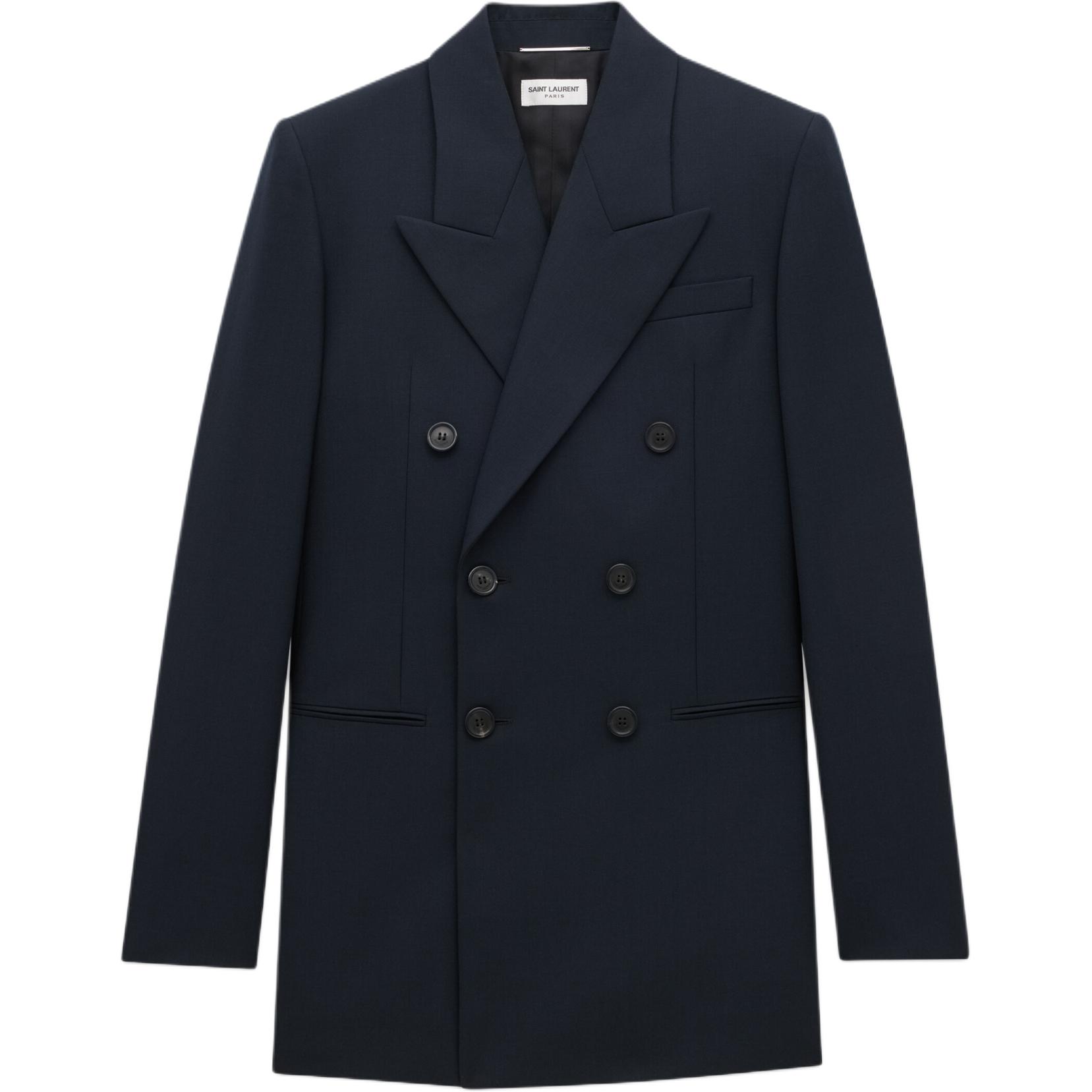 Мужской пиджак для делового костюма цвет SAINT LAURENT, темно-синий
Мужской пиджак для делового костюма цвет SAINT LAURENT, темно-синий