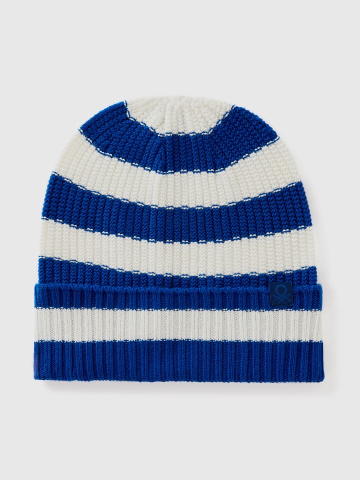 Шапка Benetton, синий/белый
Шапка Benetton, синий/белый