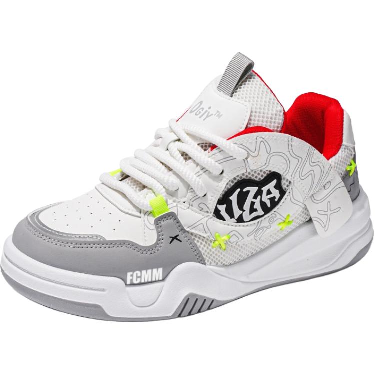 Дышащая повседневная обувь для детей FCMM, белый/серый
Дышащая повседневная обувь для детей FCMM, белый/серый