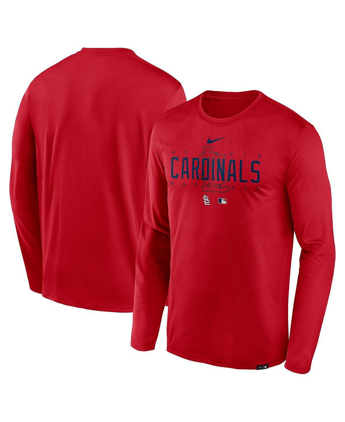 Мужская красная футболка с длинным рукавом с логотипом команды St. Louis Cardinals Authentic Collection Legend Performance Nike, Красный, Мужская красная футболка с длинным рукавом с логотипом команды St. Louis Cardinals Authentic Collection Legend Perfor
Мужская красная футболка с длинным рукавом с логотипом команды St. Louis Cardinals Authentic Collection Legend Performance Nike, Красный, Мужская красная футболка с длинным рукавом с логотипом команды St. Louis Cardinals Authentic Collection Legend Perfor