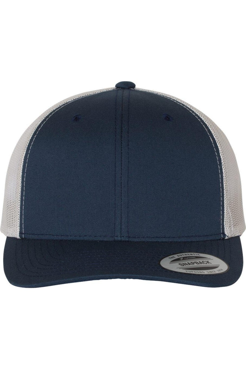 Кепка YP Classics из шести панелей в стиле ретро дальнобойщика, темно-синий/серебряный
Кепка YP Classics из шести панелей в стиле ретро дальнобойщика, темно-синий/серебряный