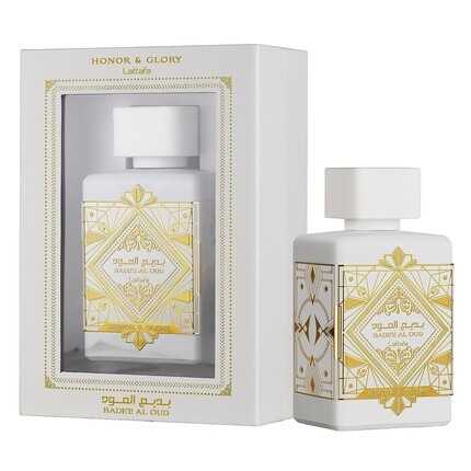 Lattafa Bade'E Al Oud Honor & Glory Edp унисекс, 3,4 жидких унции, восточный аромат, Lattafa Perfumes
Lattafa Bade'E Al Oud Honor & Glory Edp унисекс, 3,4 жидких унции, восточный аромат, Lattafa Perfumes