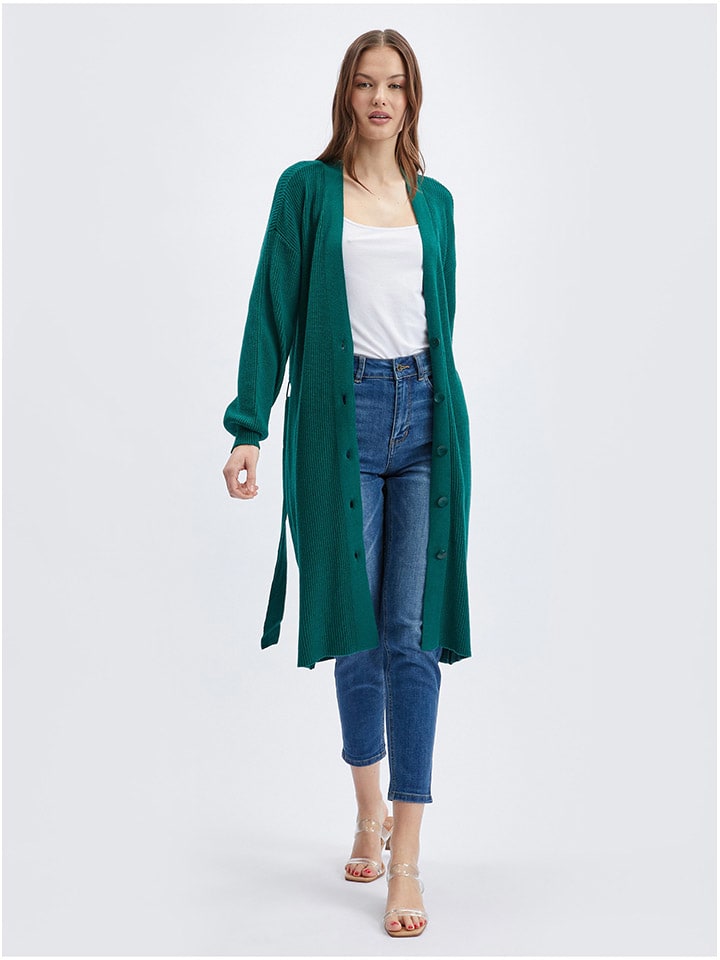 Orsay Кардиган темно-зеленого цвета
Orsay Кардиган темно-зеленого цвета