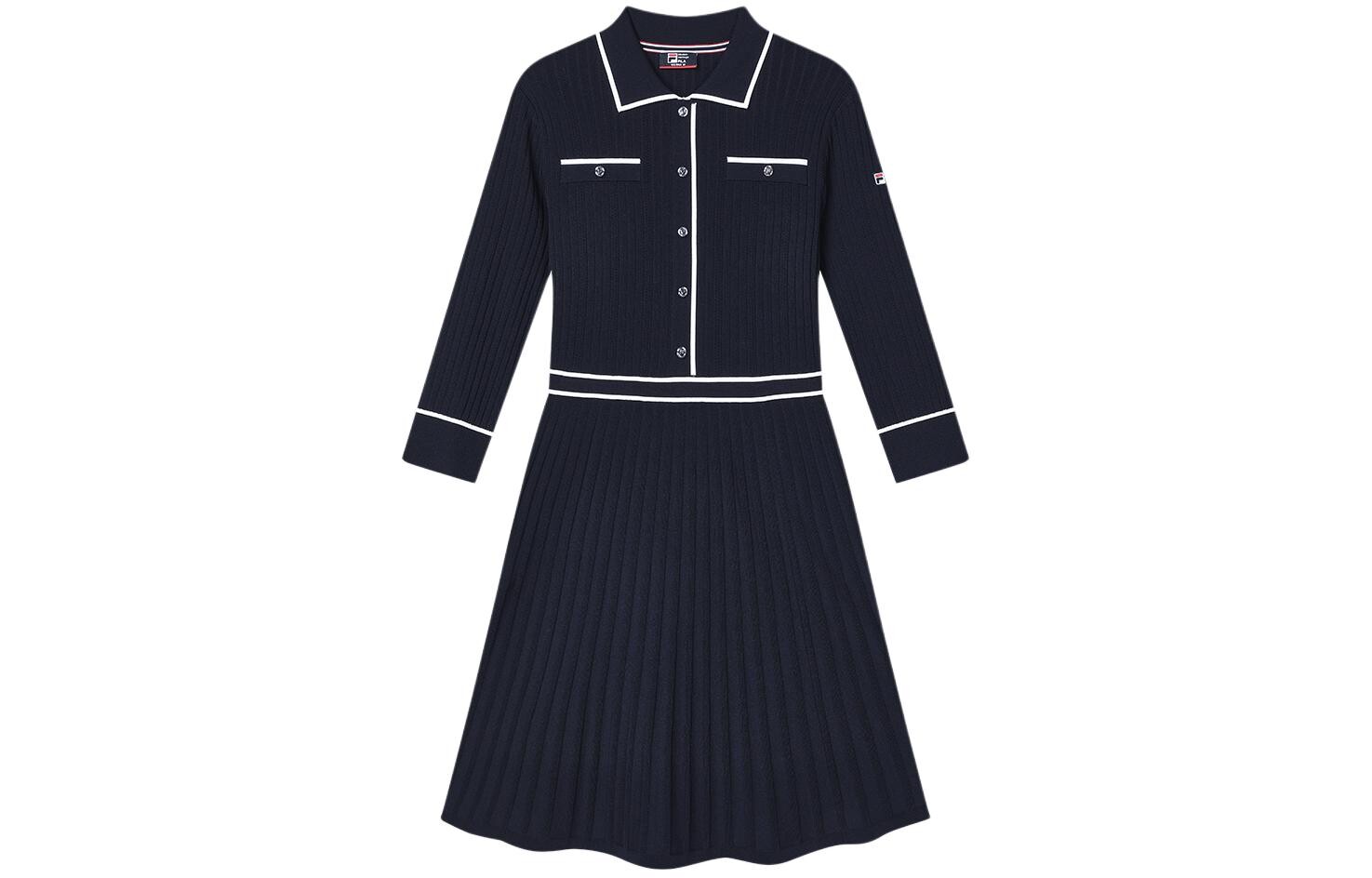 Платье с длинными рукавами женское темно-синее Fila
Платье с длинными рукавами женское темно-синее Fila