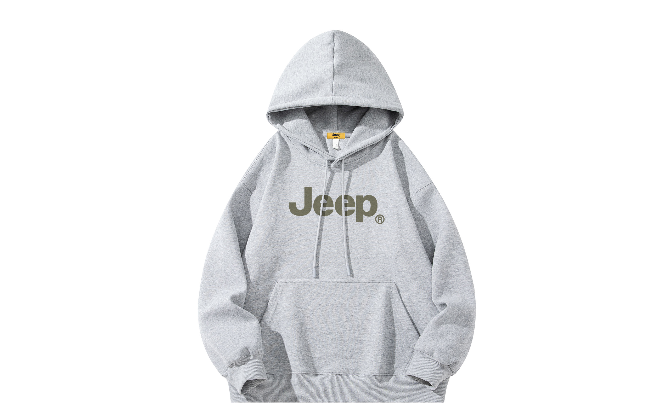 Унисекс худи Jeep, хаки (с флисовой подкладкой)
Унисекс худи Jeep, хаки (с флисовой подкладкой)