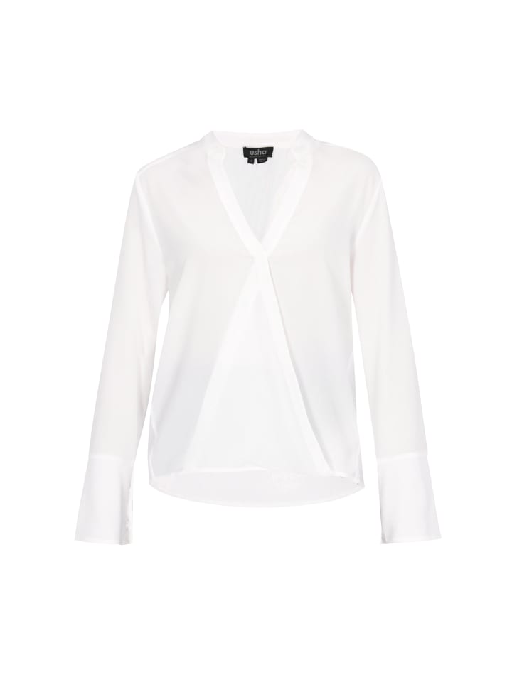 Женская блузка белого цвета usha BLACK LABEL
Женская блузка белого цвета usha BLACK LABEL