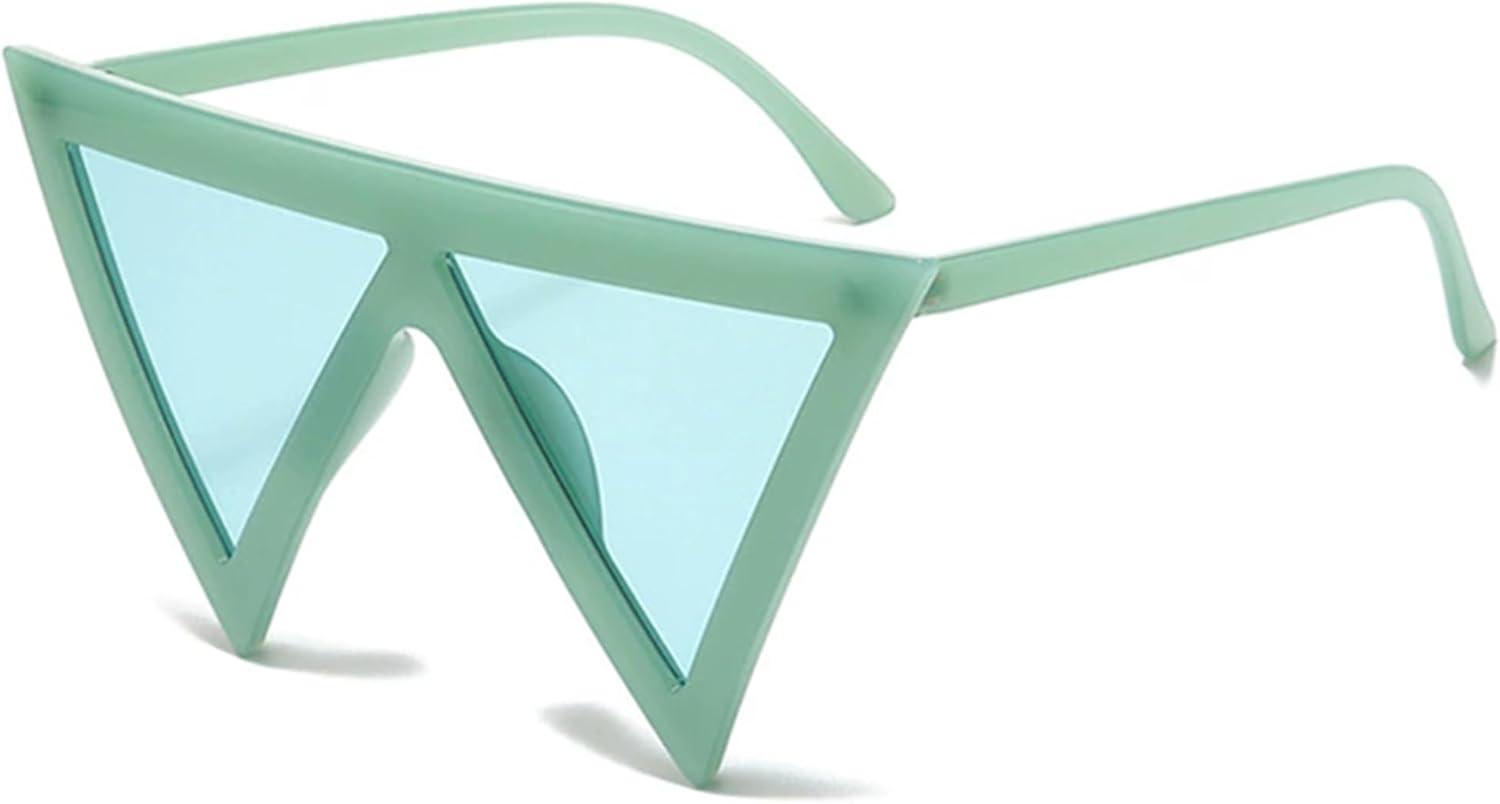 bullabulling Треугольные хип-хоп солнцезащитные очки для женщин, модные солнцезащитные очки с линзами цвета океана для мужчин, солнцезащитные очки для вечеринок и выпускных балов, Green
bullabulling Треугольные хип-хоп солнцезащитные очки для женщин, модные солнцезащитные очки с линзами цвета океана для мужчин, солнцезащитные очки для вечеринок и выпускных балов, Green