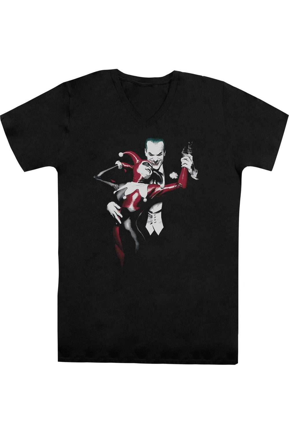 Футболка с коротким рукавом и V-образным вырезом для взрослых с изображением Бэтмена, Харли и Джокера Gildan, черный
Футболка с коротким рукавом и V-образным вырезом для взрослых с изображением Бэтмена, Харли и Джокера Gildan, черный