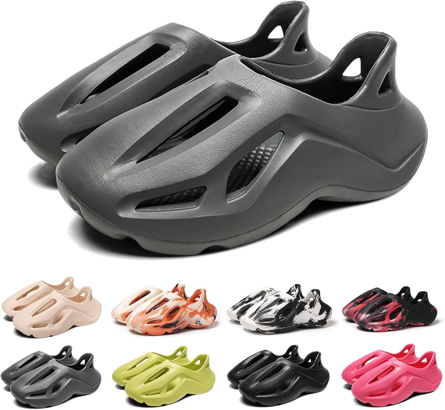 Кроссовки для беговой дорожки с мягкой подкладкой, женские и мужские сандалии Cloud Slide с мягкой подкладкой, спортивная обувь, нескользящая легкая обувь для ходьбы, модные сандалии для улицы и дома, летние пляжные сандалии Gezolligheid, серый
Кроссовки для беговой дорожки с мягкой подкладкой, женские и мужские сандалии Cloud Slide с мягкой подкладкой, спортивная обувь, нескользящая легкая обувь для ходьбы, модные сандалии для улицы и дома, летние пляжные сандалии Gezolligheid, серый