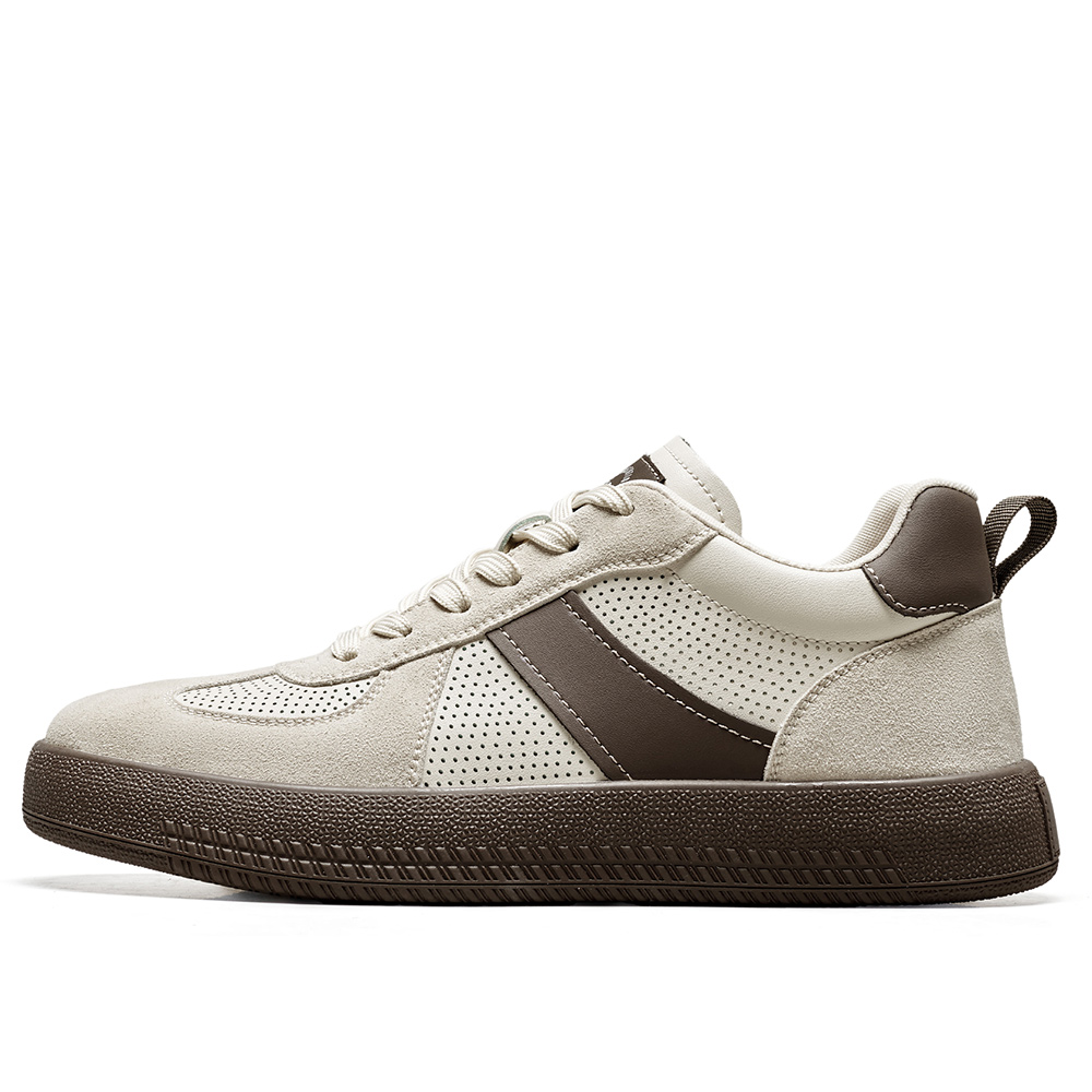 YEARCON Мужские скейтерские кеды низкие Black/Brown, White/Brown, Brown/White - Ecru (Перфорированные), цвет Ecru (Hollowed Shoe)
YEARCON Мужские скейтерские кеды низкие Black/Brown, White/Brown, Brown/White - Ecru (Перфорированные), цвет Ecru (Hollowed Shoe)