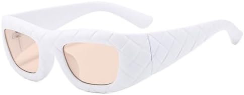 Винтажные маленькие панк-солнцезащитные очки прямоугольной формы для женщин и мужчин, солнцезащитные очки с плетением «интреччиато» для женщин, забавные очки MTZJH, C6whitechampagne
Винтажные маленькие панк-солнцезащитные очки прямоугольной формы для женщин и мужчин, солнцезащитные очки с плетением «интреччиато» для женщин, забавные очки MTZJH, C6whitechampagne