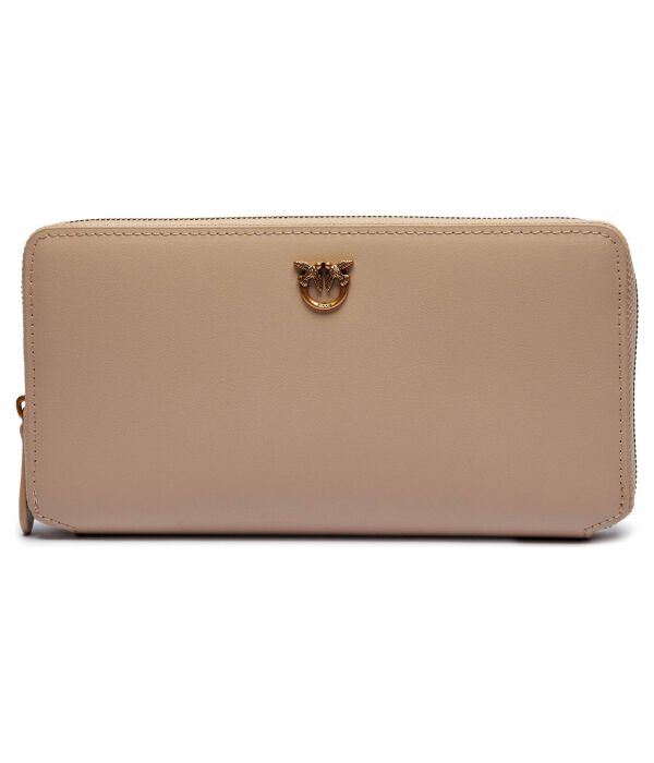Кошелек кожаный Pinko Ryder, бежевый
Кошелек кожаный Pinko Ryder, бежевый