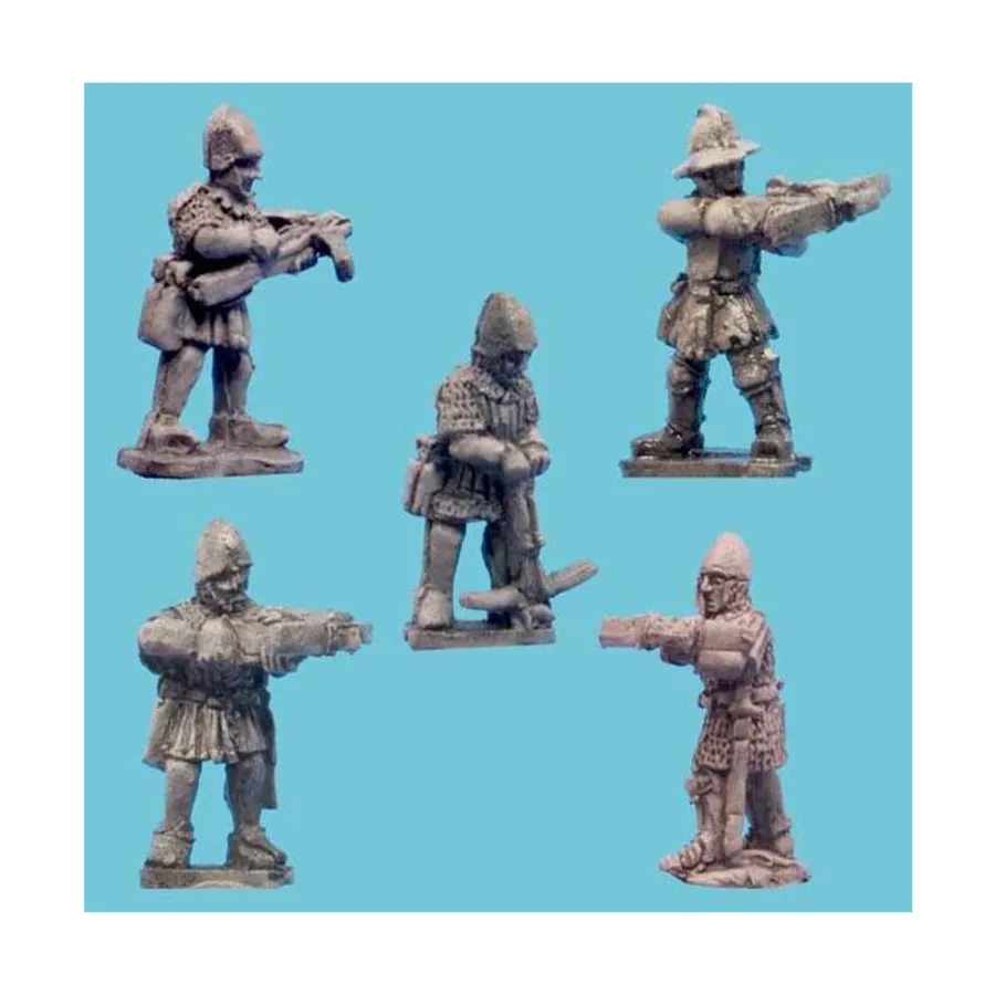 Французские арбалетчики, Middle Ages - Hundred Years War - The Agincourt War (15mm)
Французские арбалетчики, Middle Ages - Hundred Years War - The Agincourt War (15mm)