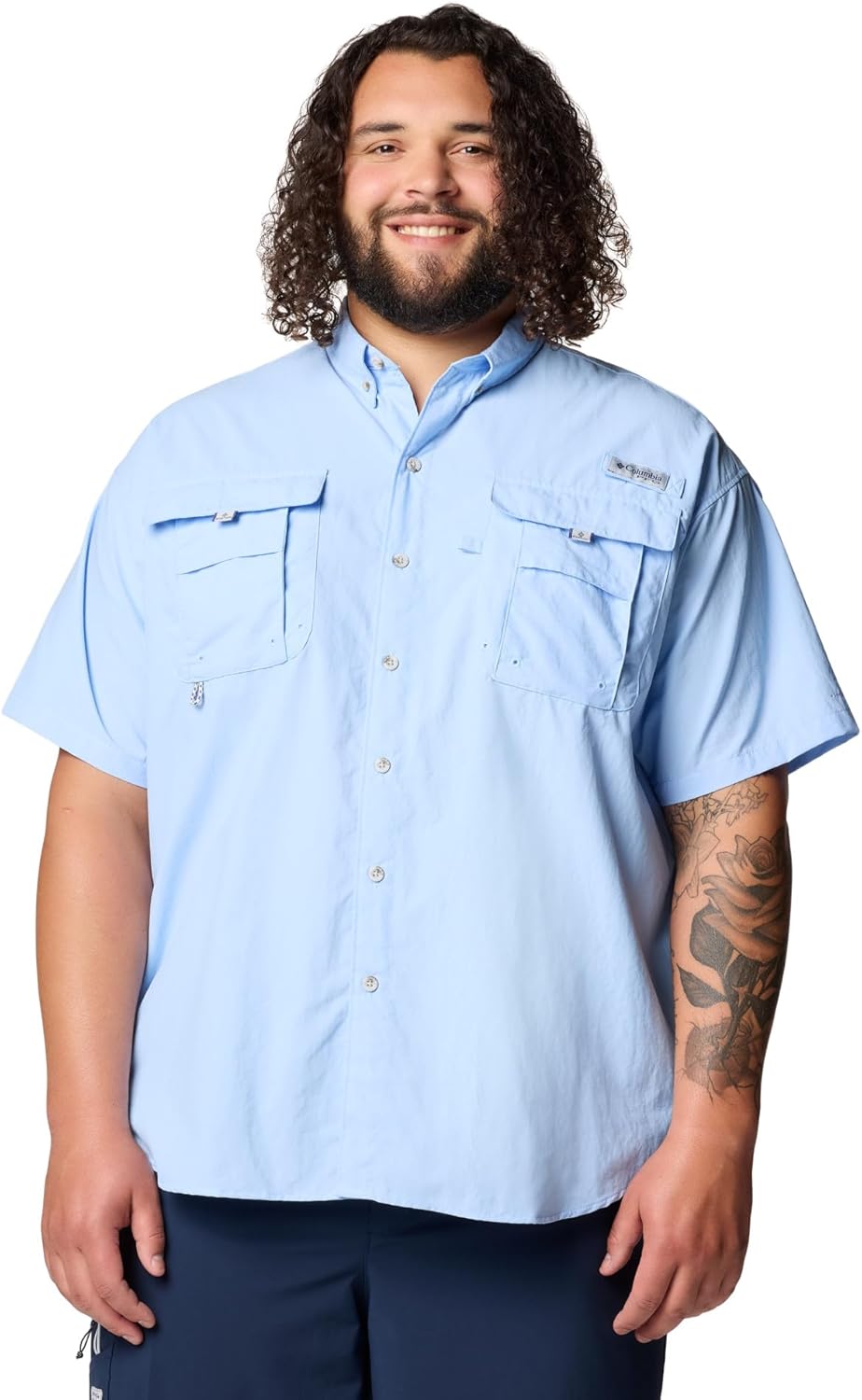 Columbia Мужская рубашка с коротким рукавом PFG Bahama II, Sail
Columbia Мужская рубашка с коротким рукавом PFG Bahama II, Sail