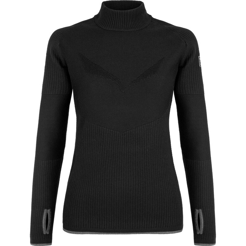 Женские Фанес англ Логотип на свитере Salewa, черный
Женские Фанес англ Логотип на свитере Salewa, черный