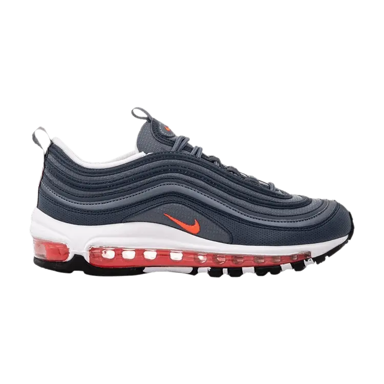 Кроссовки Nike Air Max 97 GS 'Monsoon Blue Flash Crimson', синий 
Кроссовки Nike Air Max 97 GS 'Monsoon Blue Flash Crimson', синий
