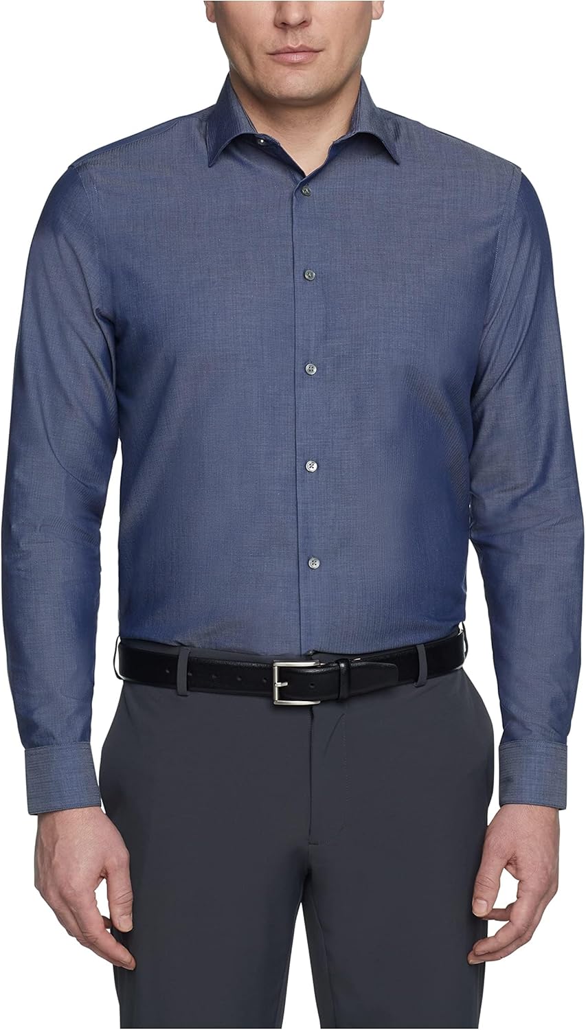 Мужская рубашка Calvin Klein Regular Fit Non Iron Herringbone Solid, Smokey Blue
Мужская рубашка Calvin Klein Regular Fit Non Iron Herringbone Solid, Smokey Blue
