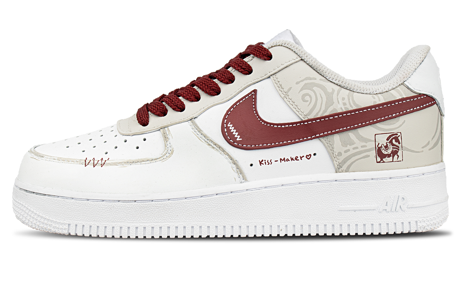 Nike Air Force 1 Кожаные с амортизацией, устойчивые к истиранию и скольжению, низкие детские скейтбординговые кроссовки Red Unisex
Nike Air Force 1 Кожаные с амортизацией, устойчивые к истиранию и скольжению, низкие детские скейтбординговые кроссовки Red Unisex