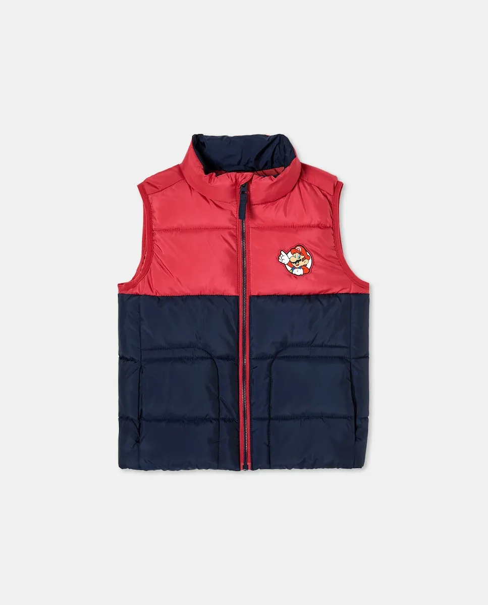 Детский жилет с принтом лицензии Mario Bross Kids El Corte Inglés, красный
Детский жилет с принтом лицензии Mario Bross Kids El Corte Inglés, красный