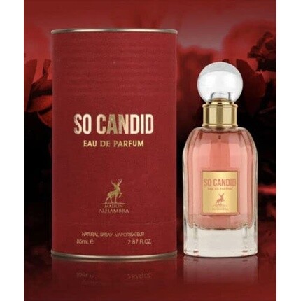 Парфюмированная вода Maison Alhambra So Candid
Парфюмированная вода Maison Alhambra So Candid