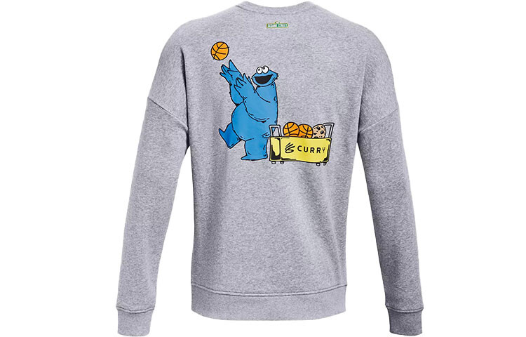 Свитшот Curry X Sesame Street мужской серый Under Armour, серый
Свитшот Curry X Sesame Street мужской серый Under Armour, серый
