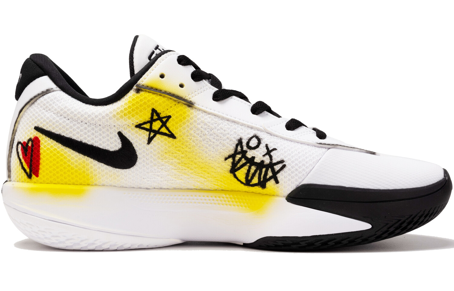 Баскетбольные кроссовки Air Zoom GT Cut Academy мужские с низким верхом белого цвета Nike