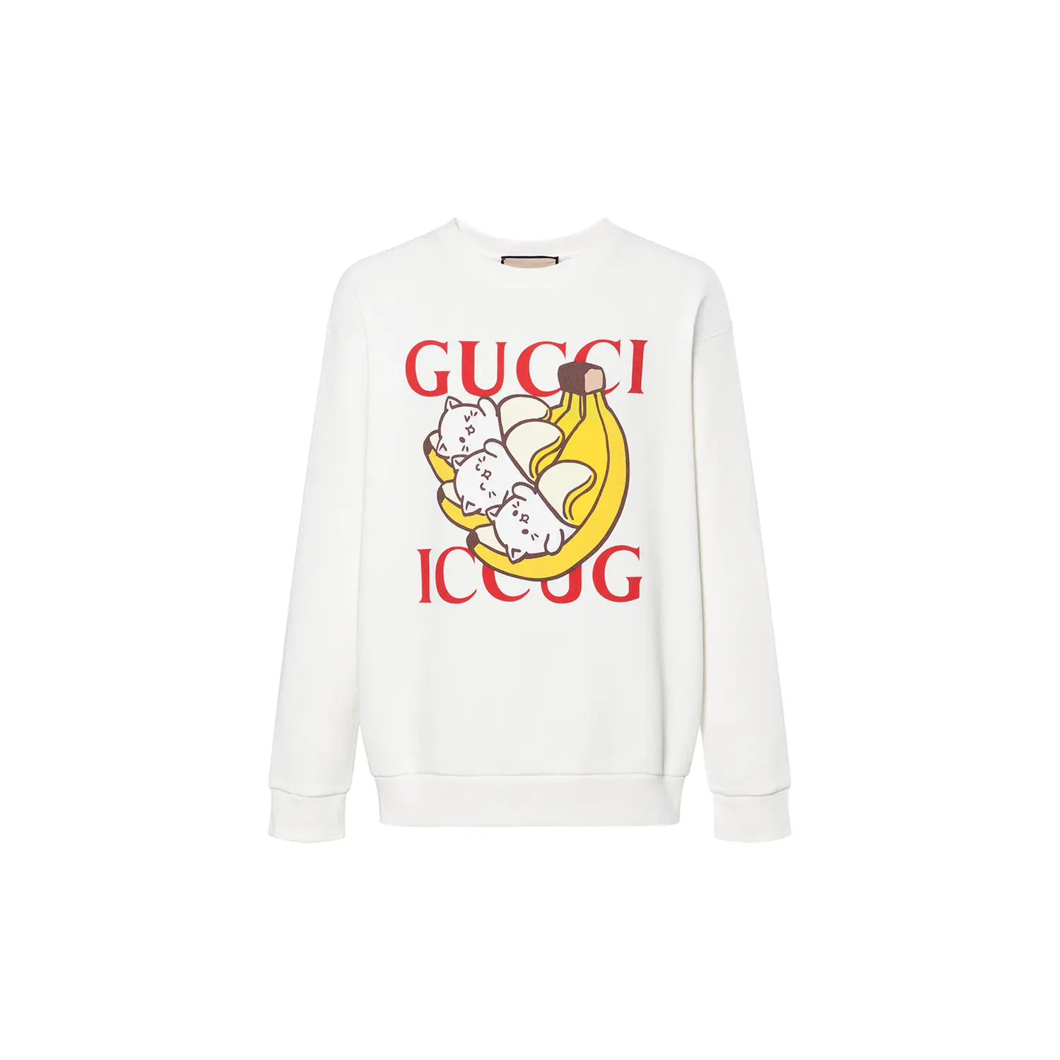 Свитшот X Bananya GUCCI, белый
Свитшот X Bananya GUCCI, белый