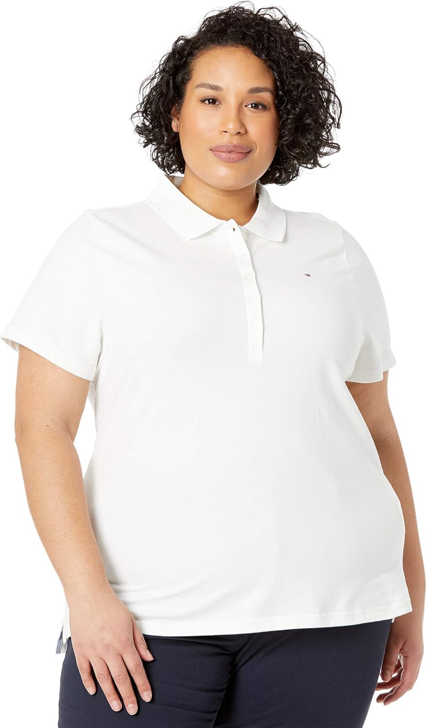 Поло Tommy Hilfiger Global на молнии 1/4, White
Поло Tommy Hilfiger Global на молнии 1/4, White