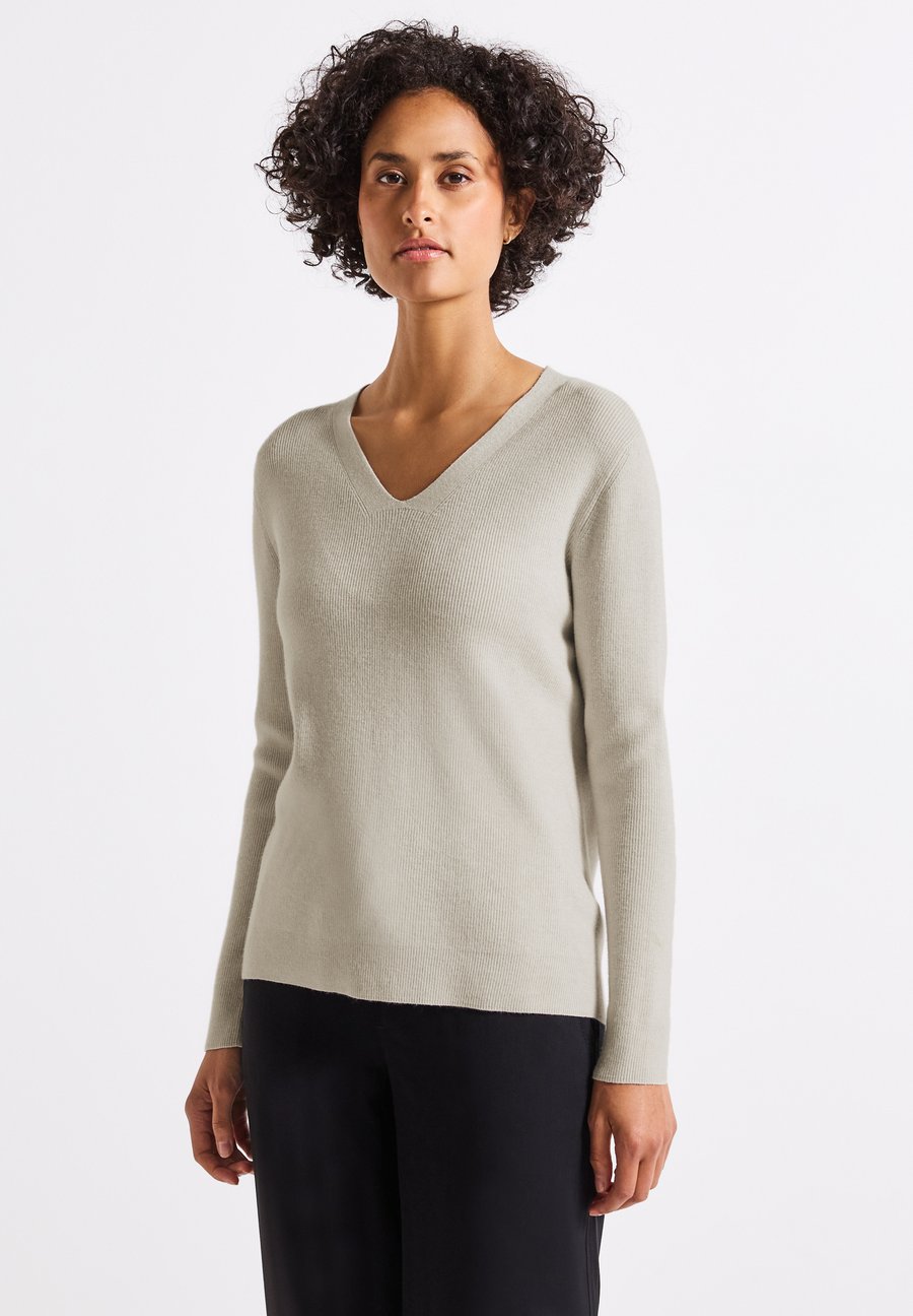 Джемпер Street One BASIC V-NECK, Beige/Mottled Beige
Джемпер Street One BASIC V-NECK, Beige/Mottled Beige