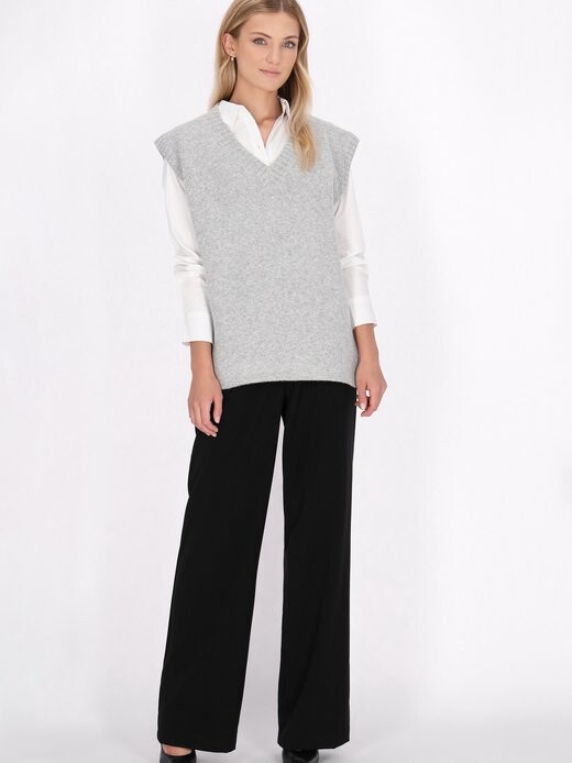 Свитер-Жилет Dreimaster, серый
Свитер-Жилет Dreimaster, серый