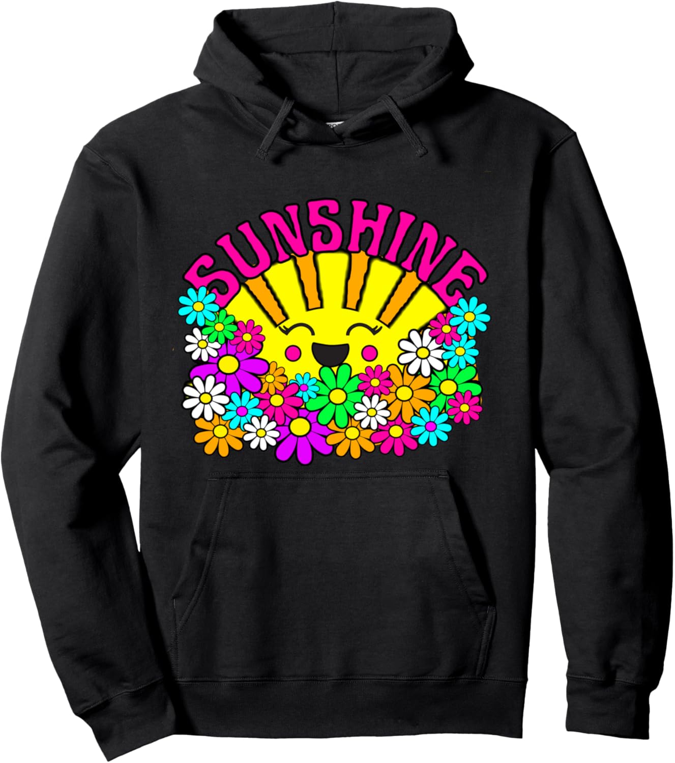 Худи Happy Sunshine Daisy Hippie Flower Sunraise Happy Emporium, черный
Худи Happy Sunshine Daisy Hippie Flower Sunraise Happy Emporium, черный