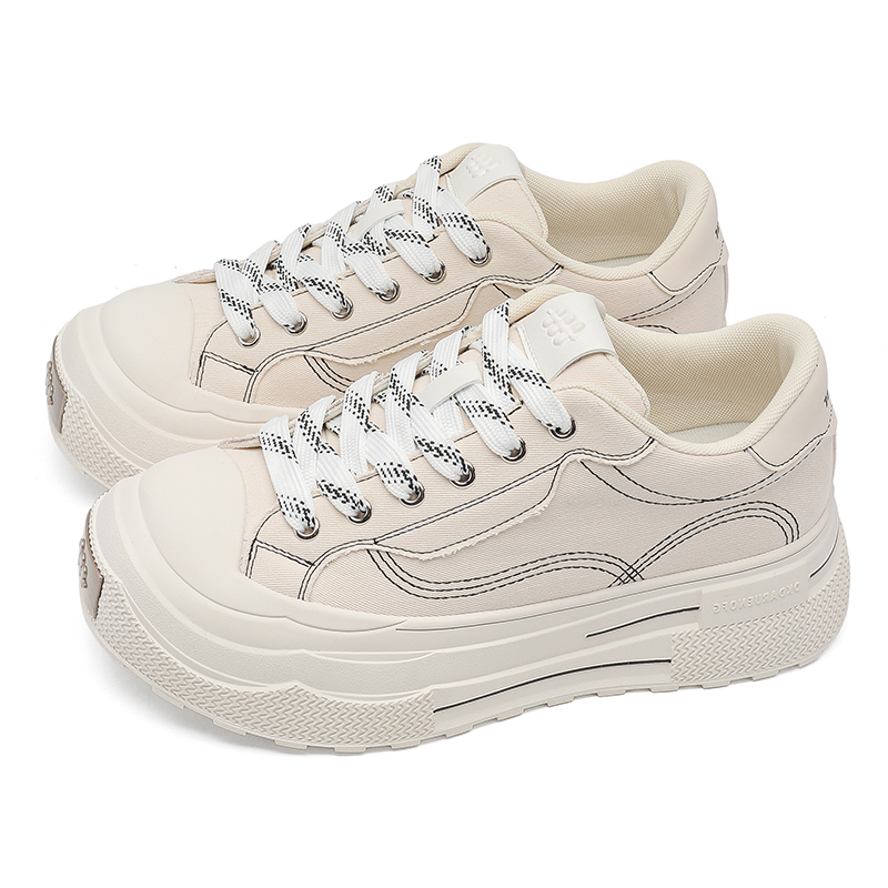 KUNGFUDEER Низкие скейтерские кроссовки унисекс белые, цвет White
KUNGFUDEER Низкие скейтерские кроссовки унисекс белые, цвет White