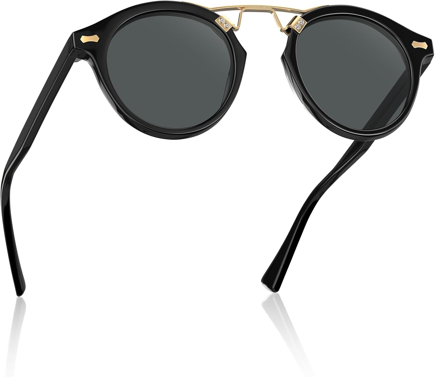 Поляризованные солнцезащитные очки STGATN для женщин, круглые, в стиле ретро, с двойной перемычкой, модные, с защитой от УФ-излучения, 3. Non-polarized Black Frame Grey Lens
Поляризованные солнцезащитные очки STGATN для женщин, круглые, в стиле ретро, с двойной перемычкой, модные, с защитой от УФ-излучения, 3. Non-polarized Black Frame Grey Lens