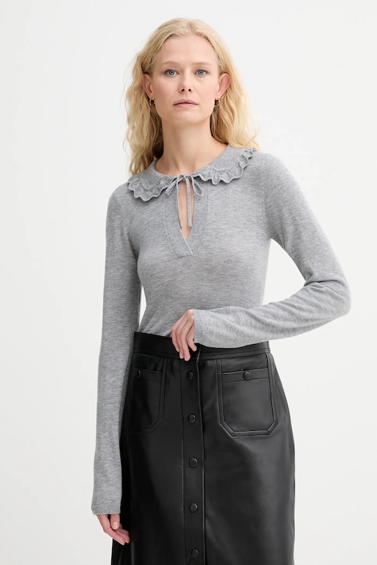 Шерстяной свитер LIVO Munthe, серый
Шерстяной свитер LIVO Munthe, серый