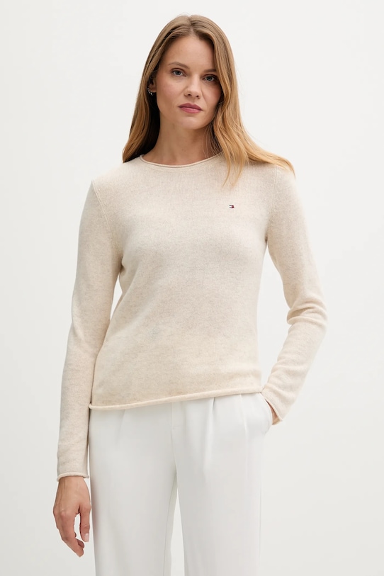 Шерстяной свитер Tommy Hilfiger, бежевый
Шерстяной свитер Tommy Hilfiger, бежевый