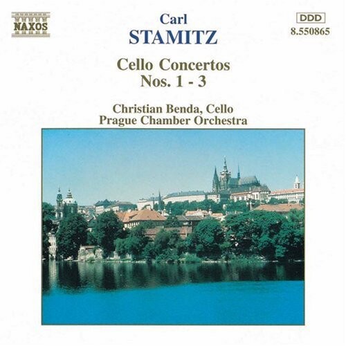 CD диск Stamitz / Benda / Prague Chamber Orchestra: Cello Concerti 1-3
CD диск Stamitz / Benda / Prague Chamber Orchestra: Cello Concerti 1-3
