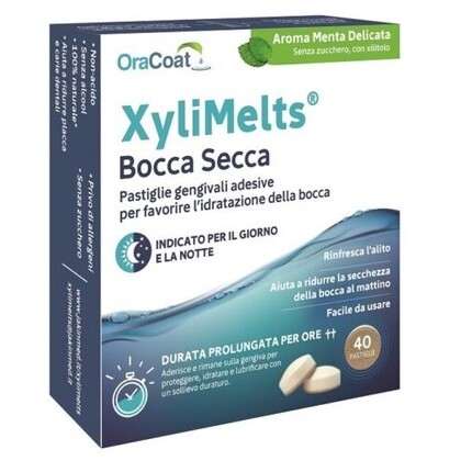 XYLIMELTS 40 пастилок со вкусом мяты Jakinmed Srl
XYLIMELTS 40 пастилок со вкусом мяты Jakinmed Srl
