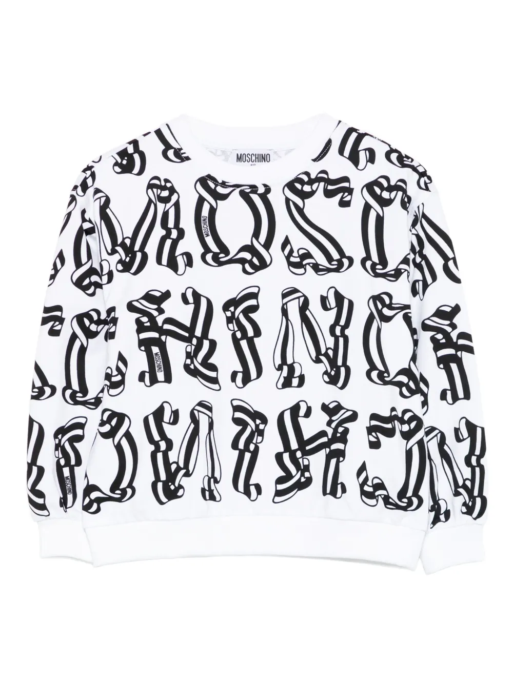 Толстовка с графическим принтом Moschino Kids, белый
Толстовка с графическим принтом Moschino Kids, белый