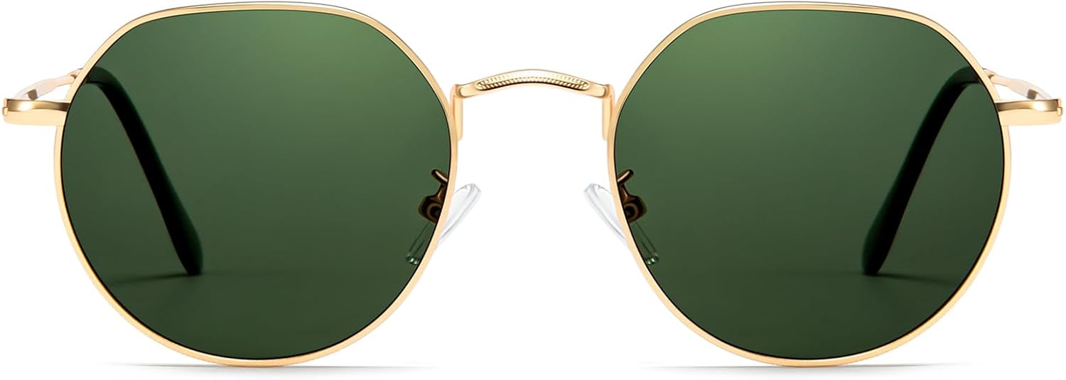 Поляризованные легкие солнцезащитные очки SUNGAIT для женщин, уникальный дизайн, ретро-солнцезащитные очки для мужчин, винтажные классические очки, защита от УФ-излучения, Gold Frame/Green Lens
Поляризованные легкие солнцезащитные очки SUNGAIT для женщин, уникальный дизайн, ретро-солнцезащитные очки для мужчин, винтажные классические очки, защита от УФ-излучения, Gold Frame/Green Lens