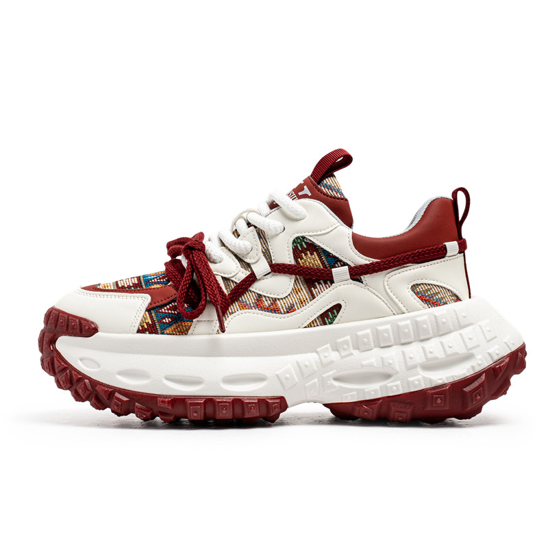 SUPEREDGE Антискользящие и износостойкие массивные низкие кроссовки для мужчин с эффектом увеличения роста бело-красные, цвет White Red
SUPEREDGE Антискользящие и износостойкие массивные низкие кроссовки для мужчин с эффектом увеличения роста бело-красные, цвет White Red