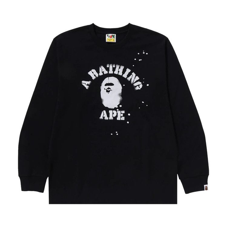 Футболка BAPE x Joshua Vibes College Long-Sleeve Tee, Black
Футболка BAPE x Joshua Vibes College Long-Sleeve Tee, Black