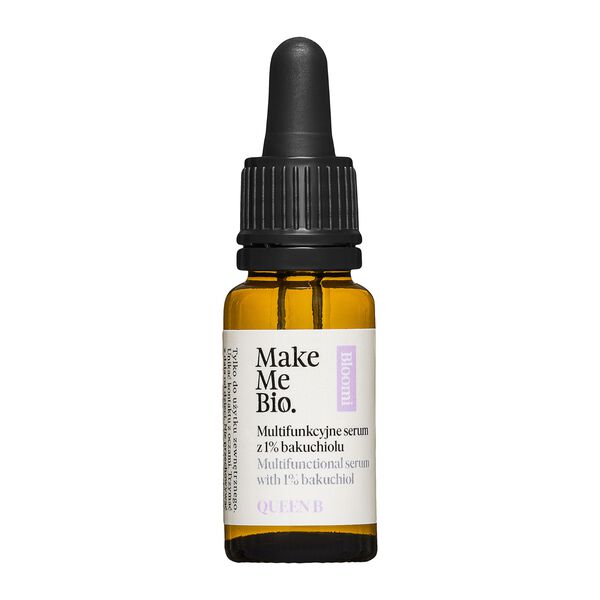 Многофункциональная сыворотка с 1% бакучиола для лица, 15 мл Make Me Bio Bloomi queen b
Многофункциональная сыворотка с 1% бакучиола для лица, 15 мл Make Me Bio Bloomi queen b