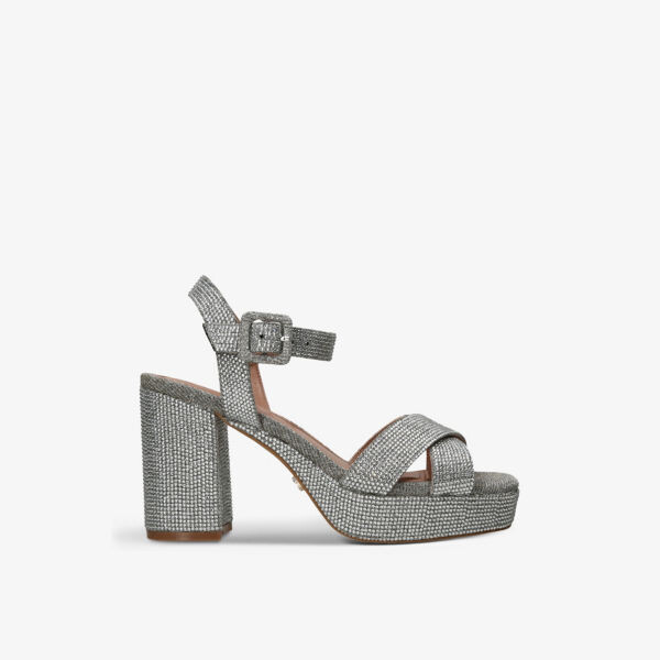 Босоножки Serafina на каблуке из плетеной ткани, украшенной кристаллами Carvela, желтый
Босоножки Serafina на каблуке из плетеной ткани, украшенной кристаллами Carvela, желтый