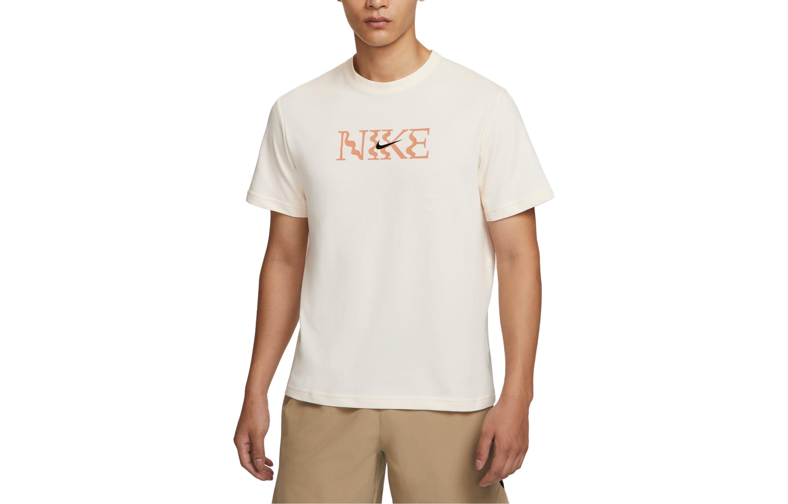 Футболка мужская светло-бежевая белая Nike
Футболка мужская светло-бежевая белая Nike