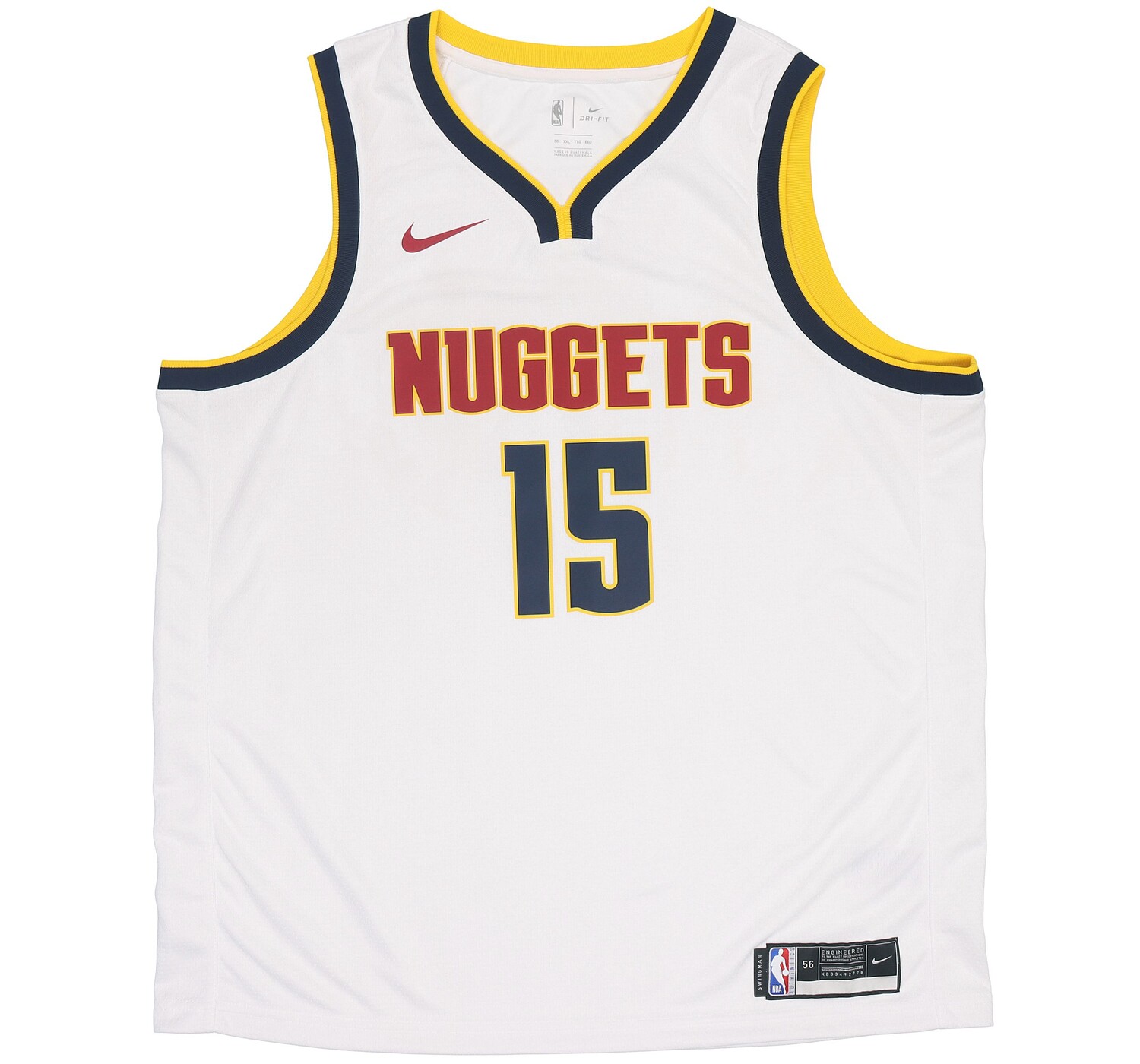 Мужское баскетбольное джерси Nike, цвет White
Мужское баскетбольное джерси Nike, цвет White