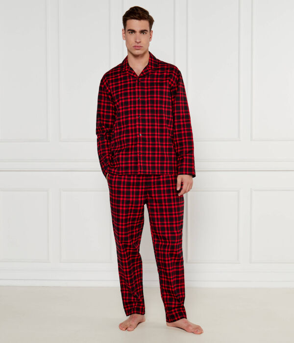 Пижама Hugo Bodywear Relaxed Fit, красный 
Пижама Hugo Bodywear Relaxed Fit, красный