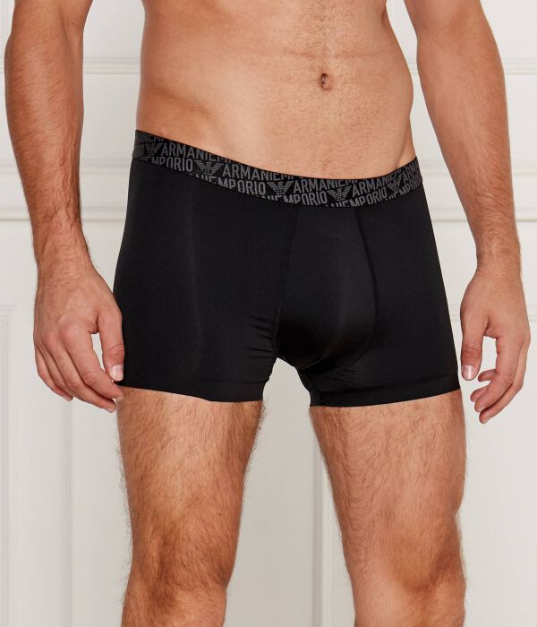Боксеры Emporio Armani с логотипом на резинке, черный
Боксеры Emporio Armani с логотипом на резинке, черный
