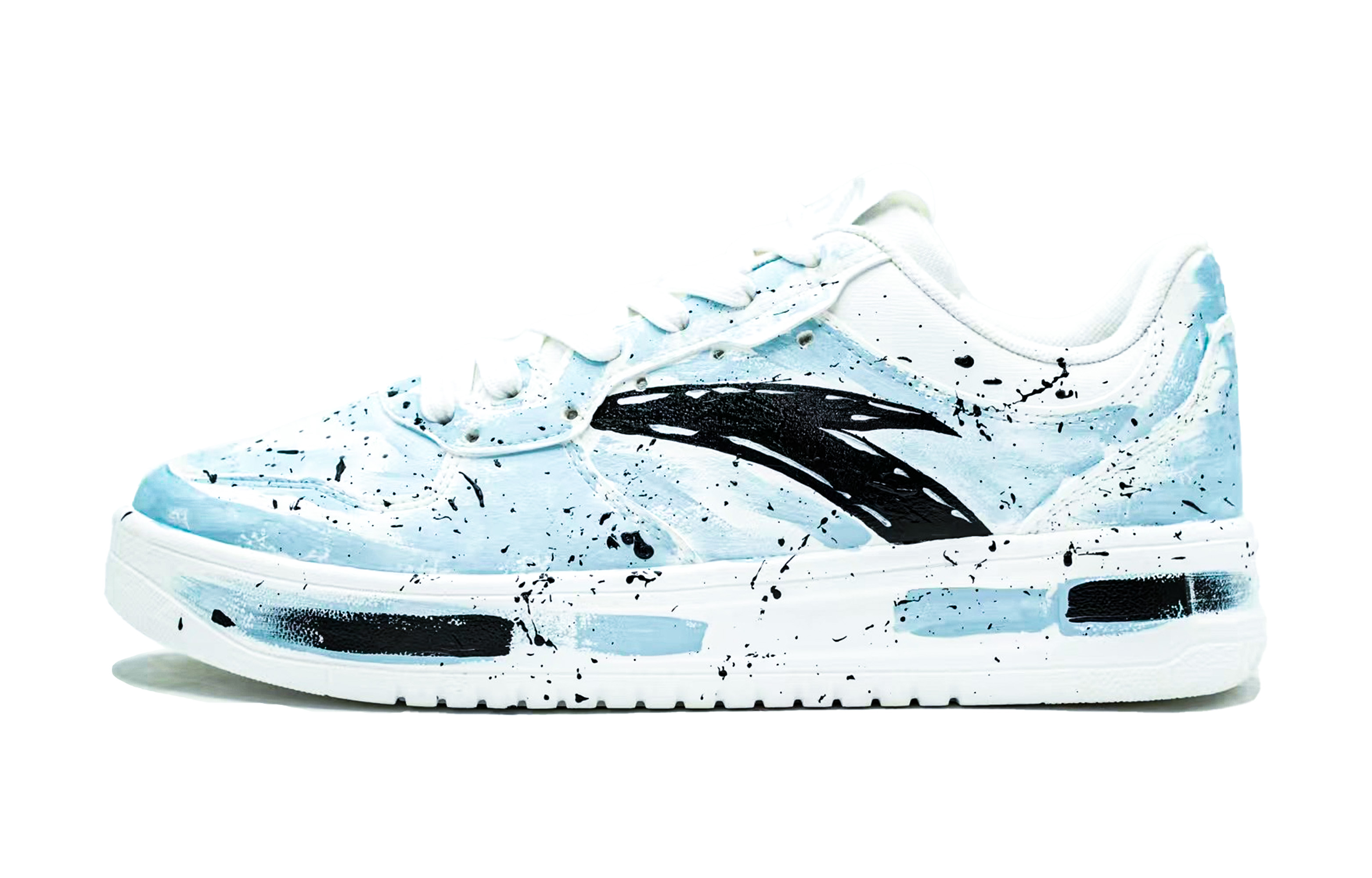 ANTA Комфортные противоскользящие амортизирующие низкие кроссовки для скейтбординга, мужские, белые, синие
ANTA Комфортные противоскользящие амортизирующие низкие кроссовки для скейтбординга, мужские, белые, синие