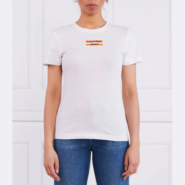 Футболка обычного кроя в полоску с логотипом Calvin Klein, белый
Футболка обычного кроя в полоску с логотипом Calvin Klein, белый